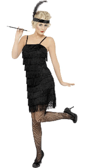 Ladies Flappers And Charlston Costumes