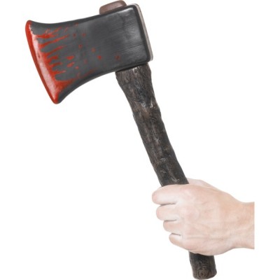 Axe With Blood Splatter