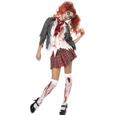 Zombie Schoolgirl Costume