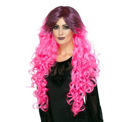 Pink Gothic Glamour Wig