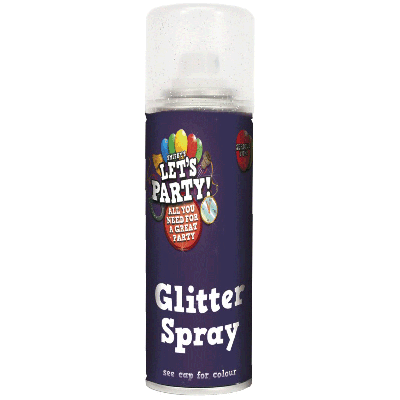 Glitter Spray Silver