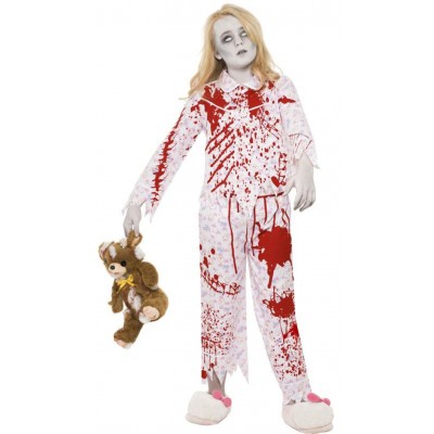 Zombie Pyjama Girl Halloween Costume