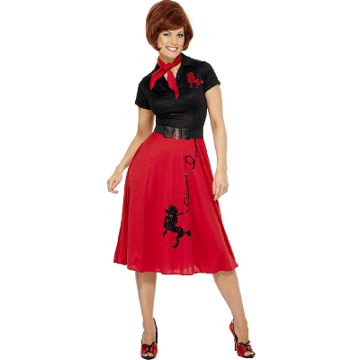 50's POODLE DRESS