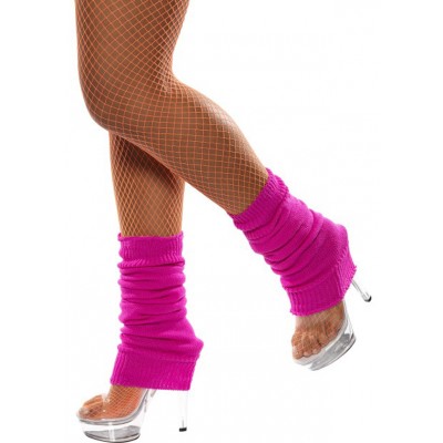 Ladies Hot Pink Legwarmers