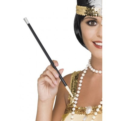 20s Style Black Cigarette Holder