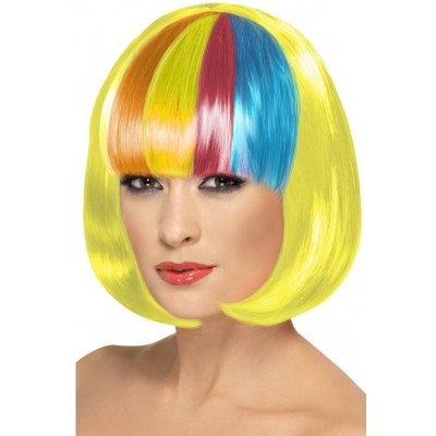 Partyrama Wig Neon Yellow 