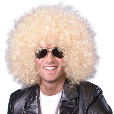 Blonde Mega Huge Afro Smiffys