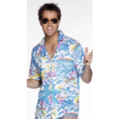 Blue Hawaiian Shirt Smiffys