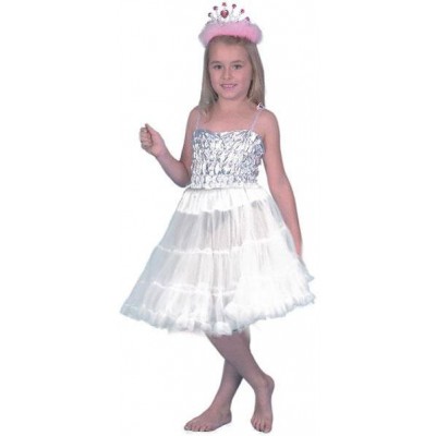 Layered Net White Underslip Smiffys