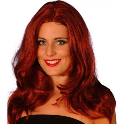 Superstar Wig Auburn Fancy Dress Smiffys