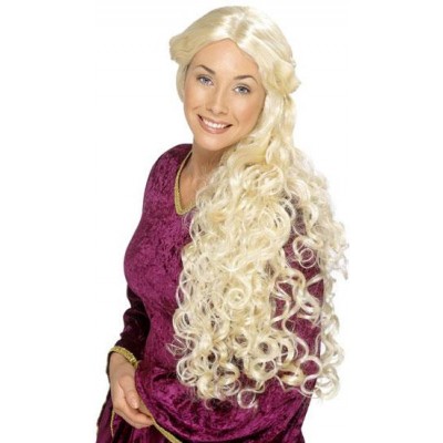 Guinevere Wig Blonde Fancy Dress Smiffys