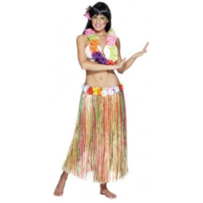 Hula Skirt  Multi Colour Smiffys