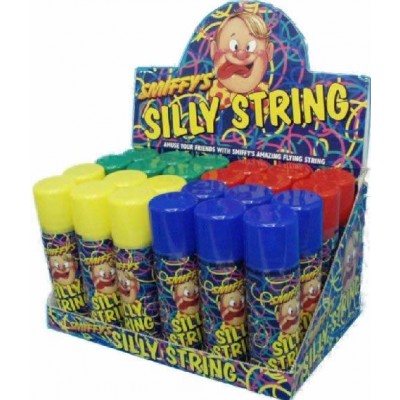 Assorted Silly string Smiffys