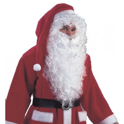 Santa Beard And Moustache