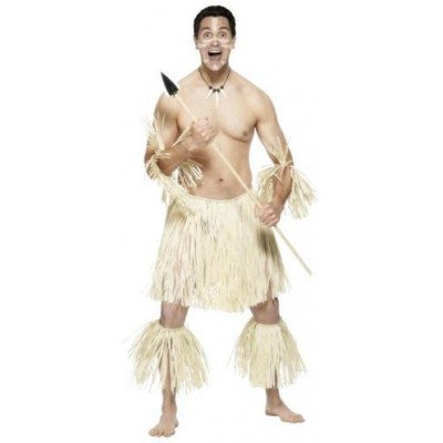 Men's Zulu Warrior Costume