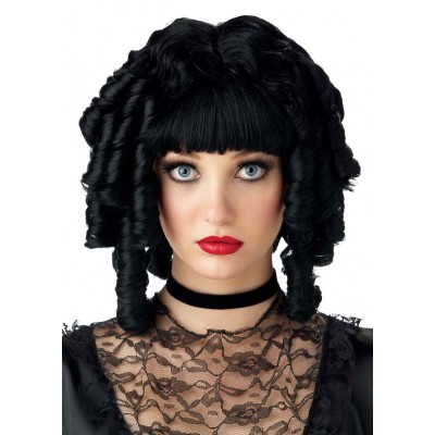 Black Ghost Doll Wig