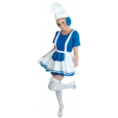Lady Gnome Fancy Dress Costume 