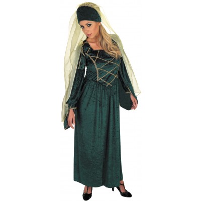 Tudor Lady Fancy Dress Costume
