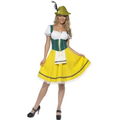 Ladies Oktoberfest Fancy Dress Costume