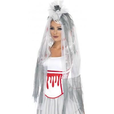 Halloween Blood Drip Veil