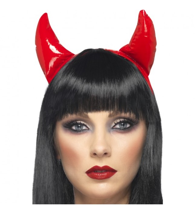 Red PVC Devil Horns Smiffys