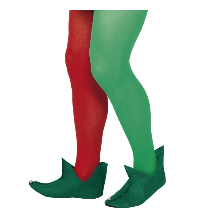 Smiffy's Green Elf Boots