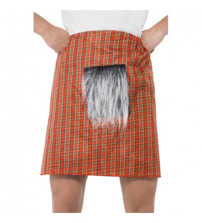 Smiffys Red Tartan Kilt