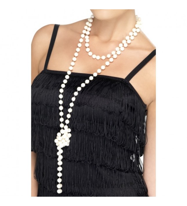 Pearl Flapper Necklace