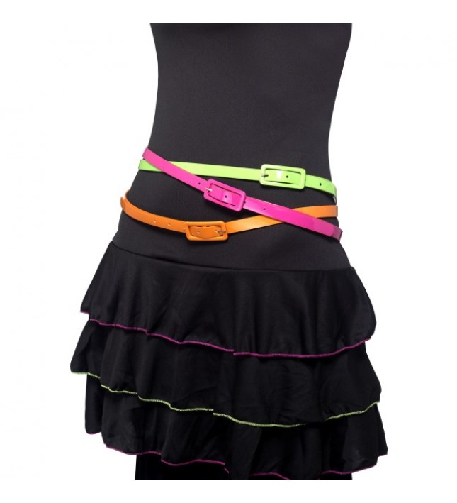Neon Multi Pack 3 Belts