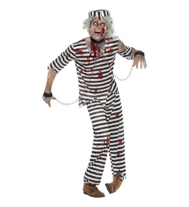Zombie Convict Costume