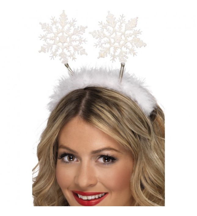 Snowflake Boppers With Marabou