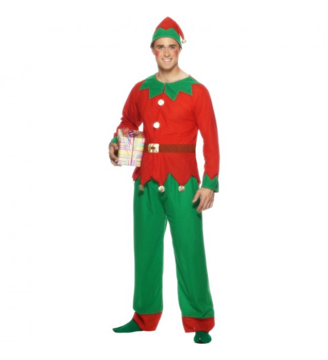 Mens Elf Costume Smiffys