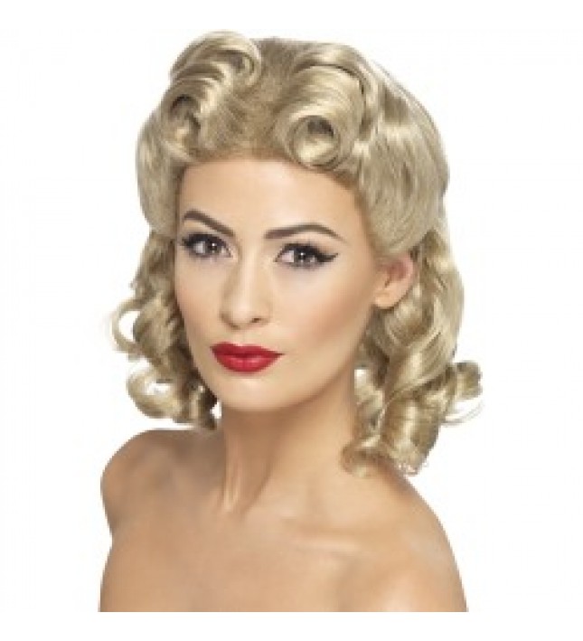 1940s Sweetheart Wig Blonde