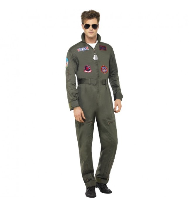 Men's Deluxe Top Gun Costume