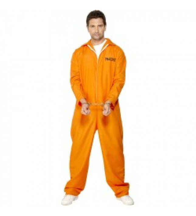 Escaped Prisoner Costume, Orange