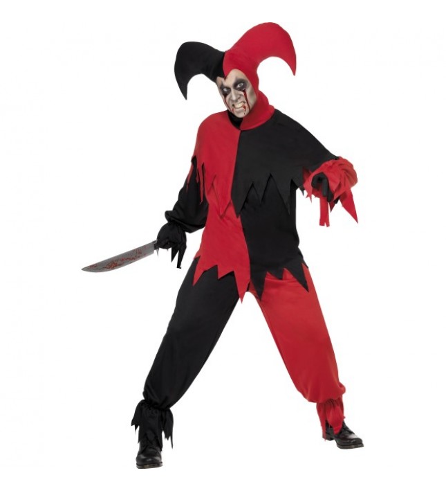 Dark Jester Halloween Costume