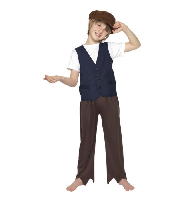 Victorian Poor Peasant Boy Costume