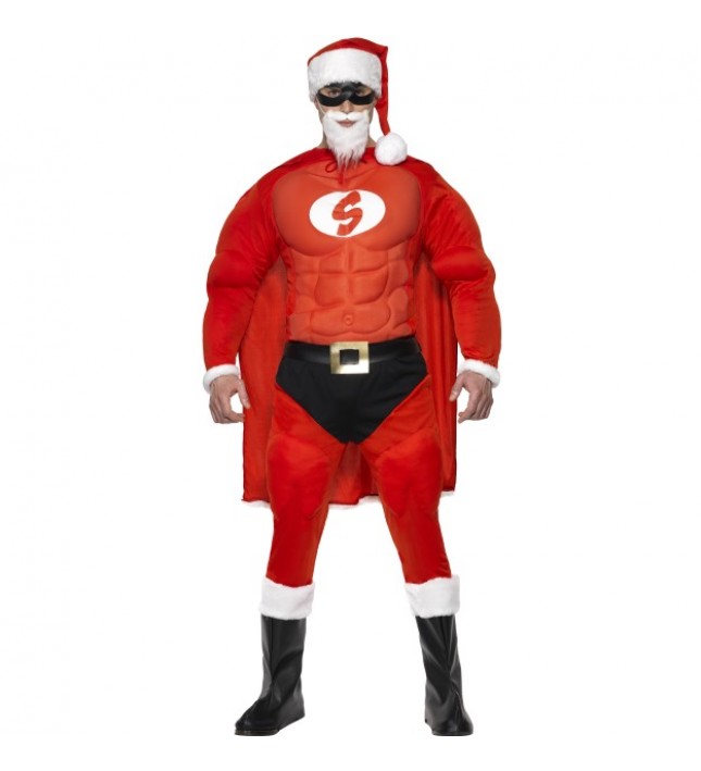 Smiffys Super Fit Santa Costume