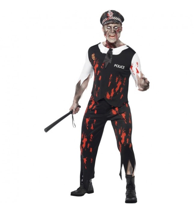 Zombie Policeman Costume