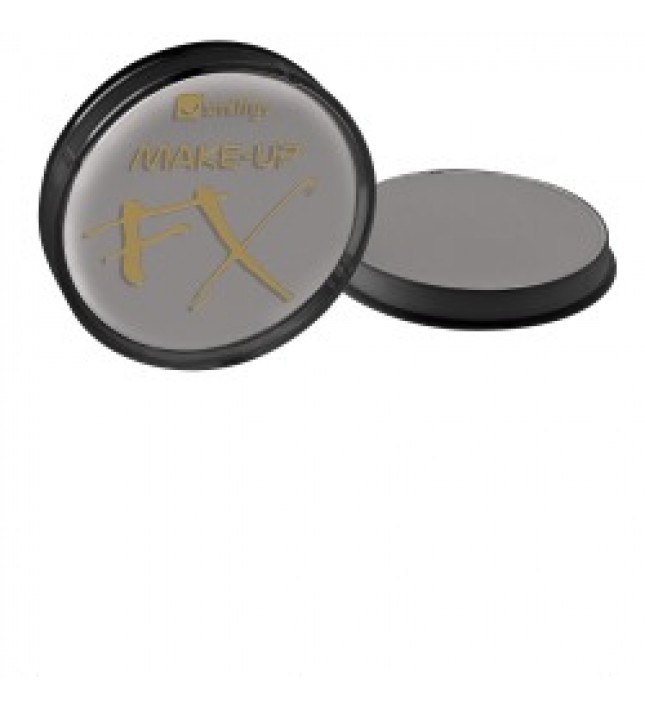 Smiffy's Make-Up Fx, Aqua Face and Body Paint, Light Grey