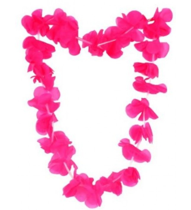 Hot Pink Hula Lei