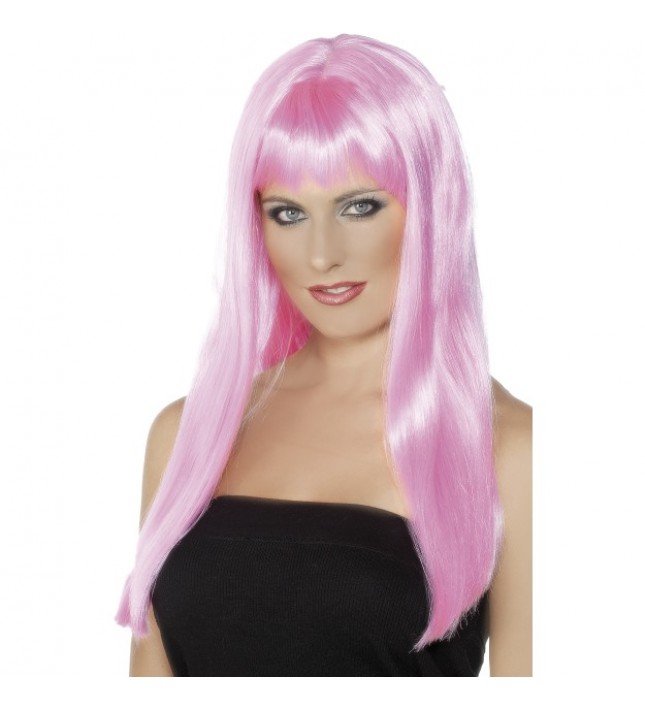 Pink Mystique Wig
