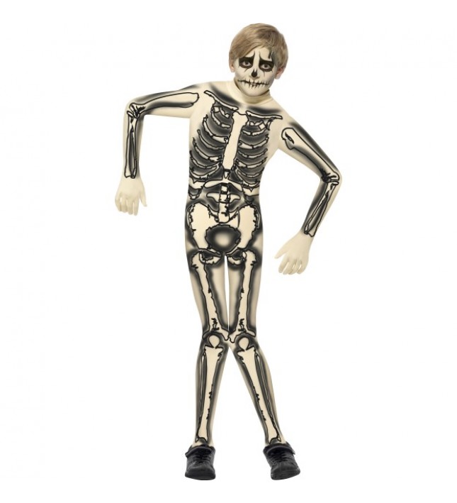 Child's Skeleton Second Skin Costume