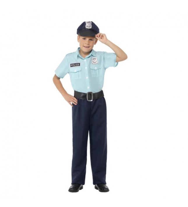 Child's Police Officer Costume