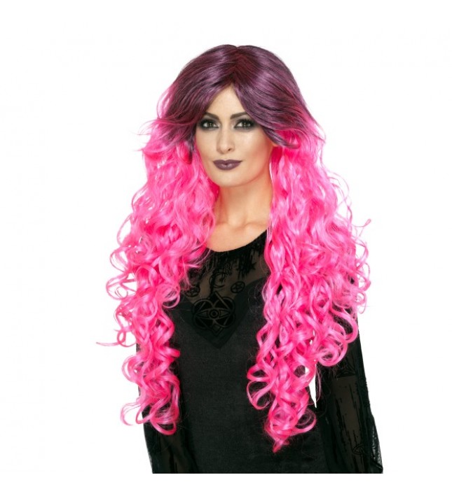 Pink Gothic Glamour Wig