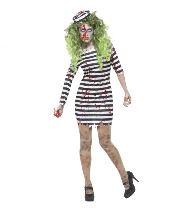Zombie Jail Bird Costume