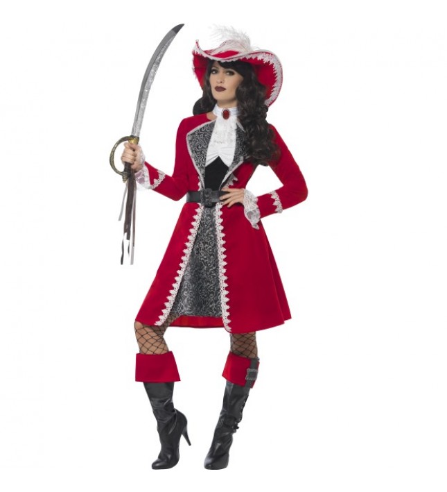 Authentic Lady Captain Costume