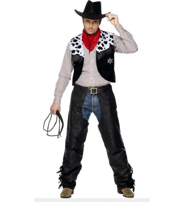 Cowboy Costume Black