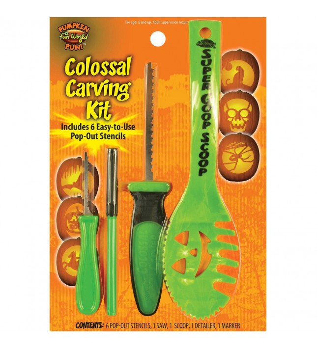 Pumpkin Carving Kit - 10 Pc