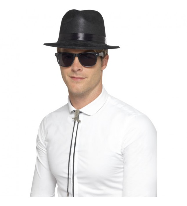 Blues Brother Fancy Dress Hat 